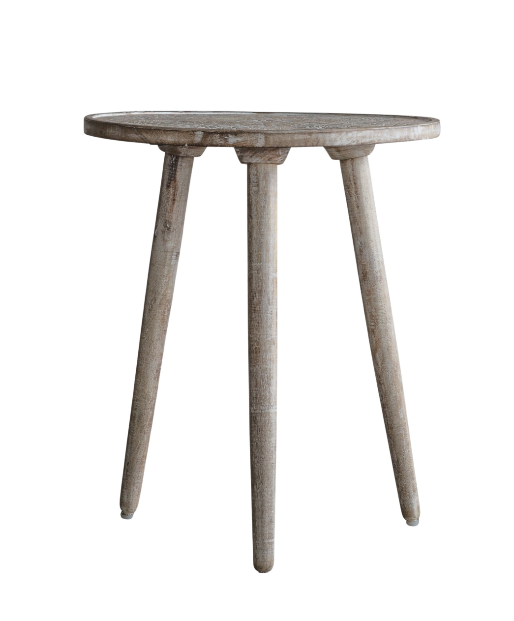 Agra Side Table Natural White