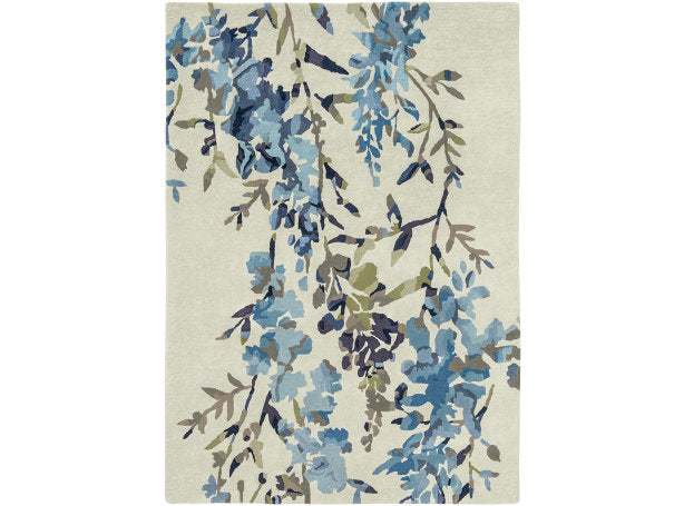 Hana Hand Tufted Rug Indigo Villa Nova