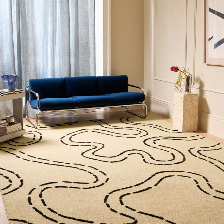 Stitch Flat Weave Rug by Kirby