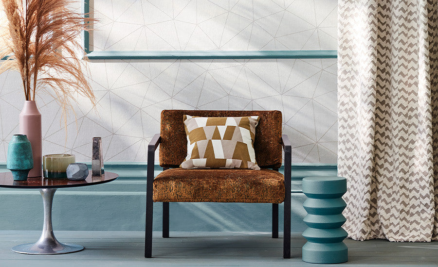 Arku Cushion Halite Jacquard Weave Black Edition