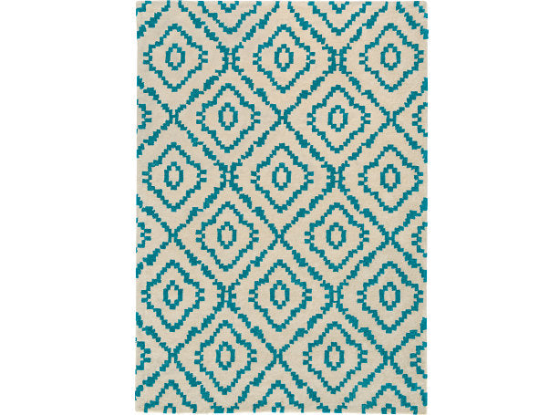 Sami Hand Tufted Rug Teal Villa Nova