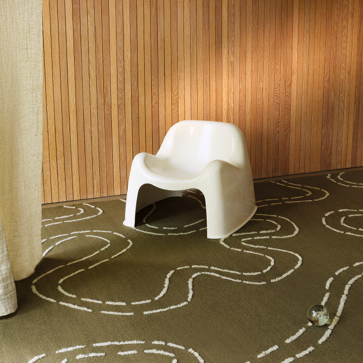 Stitch Flat Weave Rug by Kirby