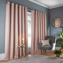 Load image into Gallery viewer, Amari Blush Eyelet Curtains by Studio G
