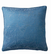 Load image into Gallery viewer, Amari Kingfisher Art Deco Cushion
