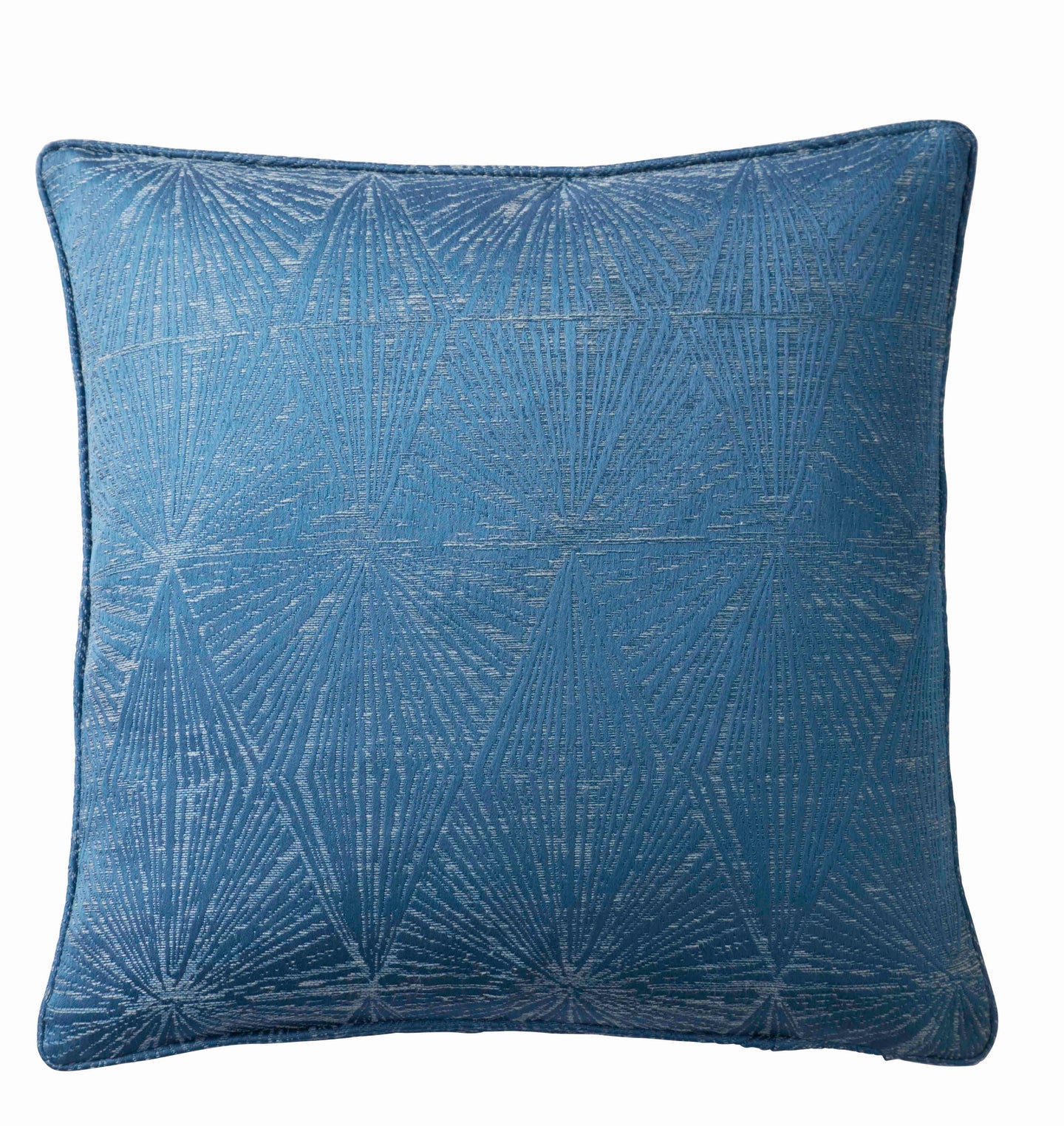 Amari Kingfisher Art Deco Cushion