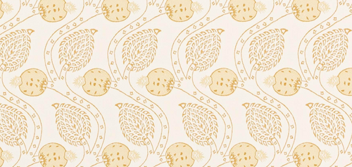 Ashmead Gold Wallcovering Colefax and Fowler