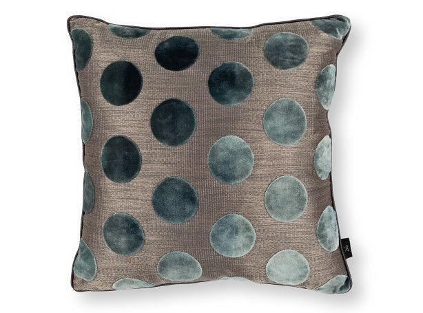 Nuala Cushion Jacquard Velvet Black Edition