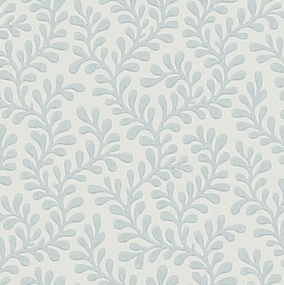 Rushmere Aqua Wallcovering Colefax and Fowler