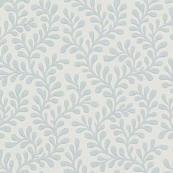 Rushmere Old Blue Wallcovering Colefax and Fowler