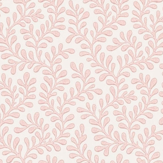 Rushmere Old Pink Wallcovering Colefax and Fowler
