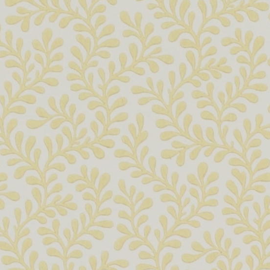 Rushmere Yellow Wallcovering Colefax and Fowler