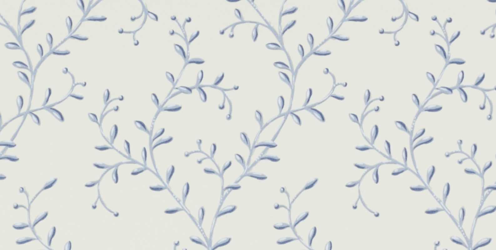 Leafberry Blue Wallcovering Colefax and Fowler