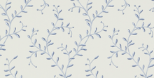 Load image into Gallery viewer, Leafberry Blue Wallcovering
