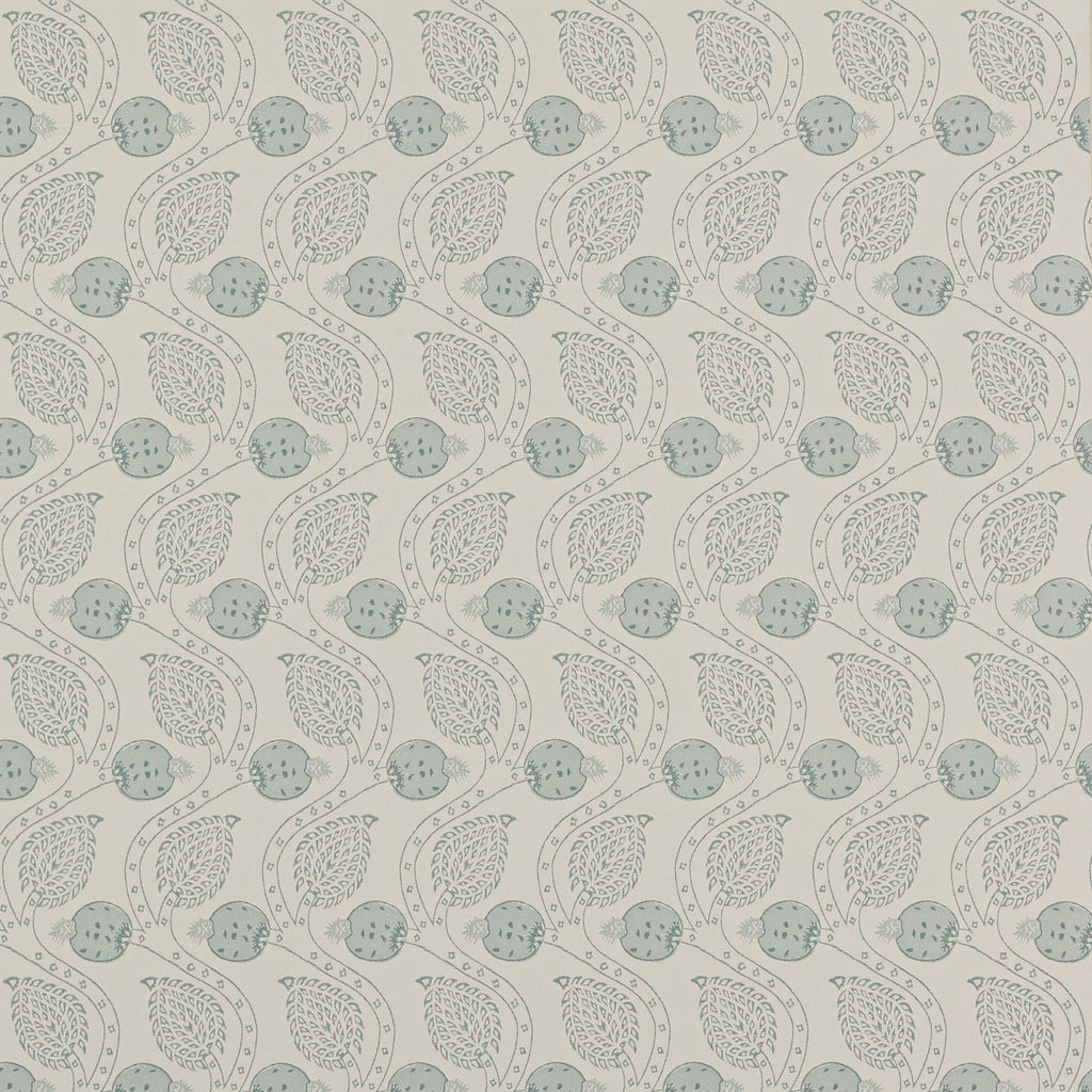 Ashmead Aqua Wallcovering Colefax and Fowler