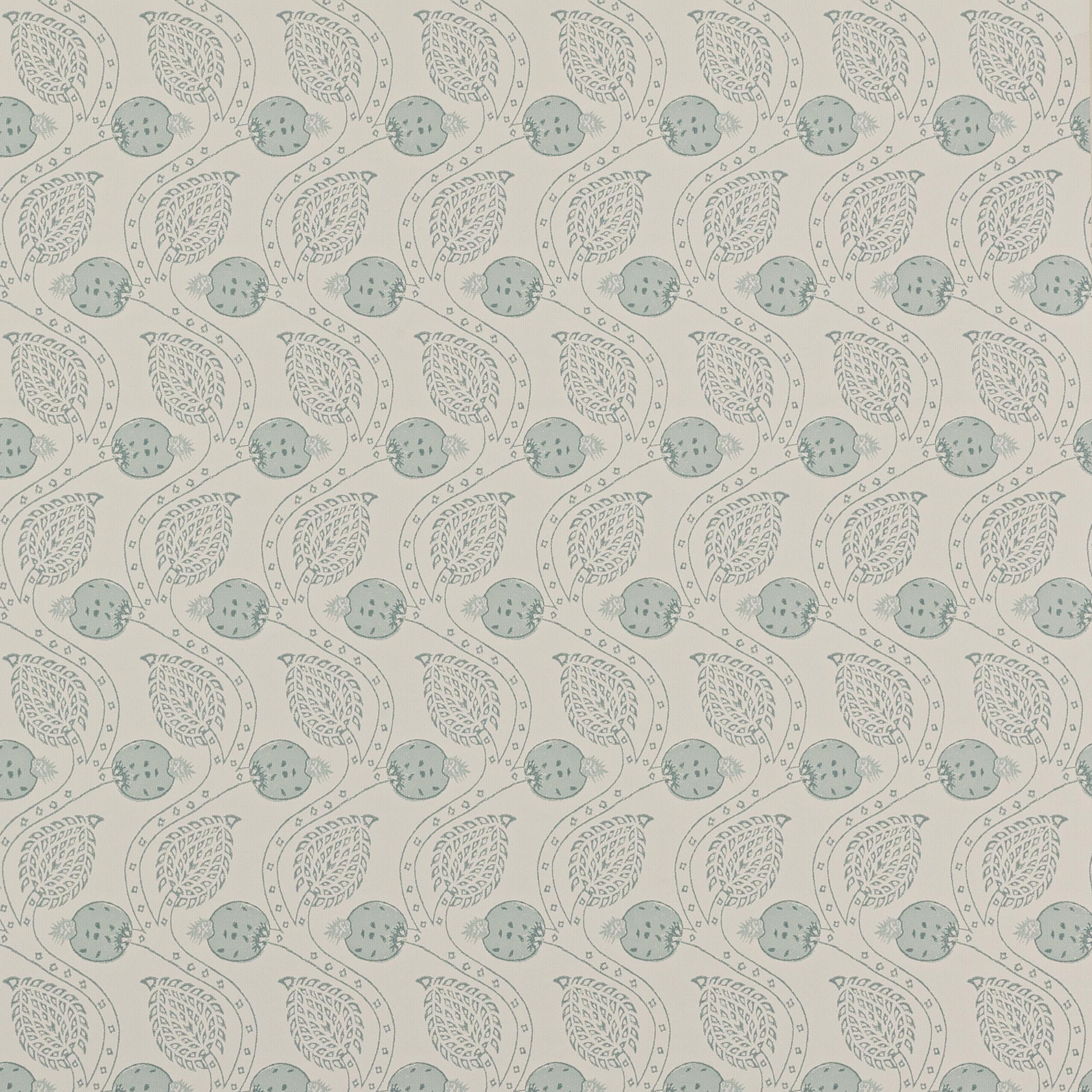 Ashmead Aqua Wallcovering Colefax and Fowler