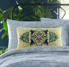 Load image into Gallery viewer, Wedgwood Wonderlust Tea Story Cushion (Reversible)
