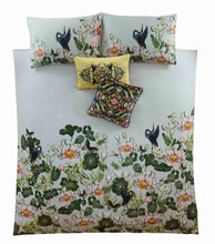 Load image into Gallery viewer, Wedgwood Waterlily Duvet Set Dove
