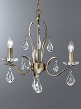 Load image into Gallery viewer, Winter 3 Light Chandelier
