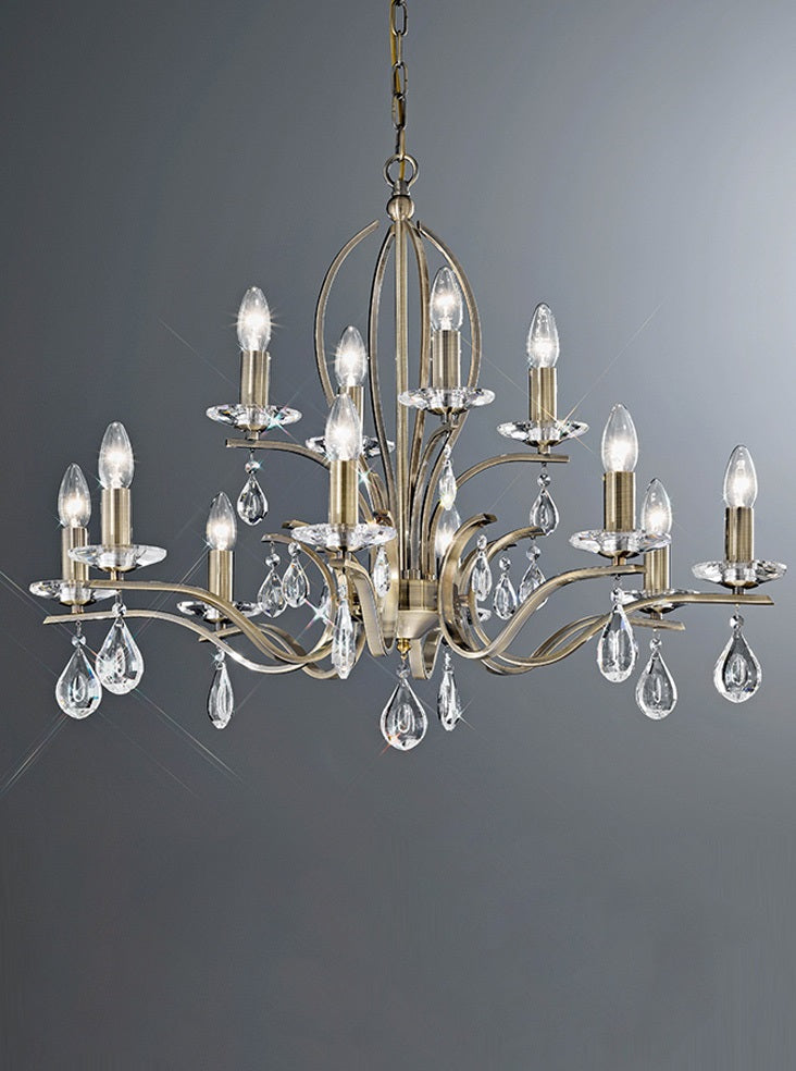 Willow 12 Light Chandelier