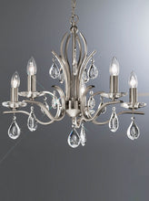 Load image into Gallery viewer, Winter 5 Light Chandelier

