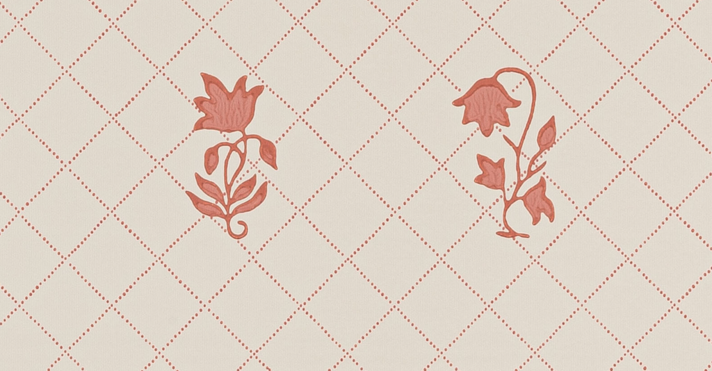 Berkley Red Wallcovering Colefax and Fowler