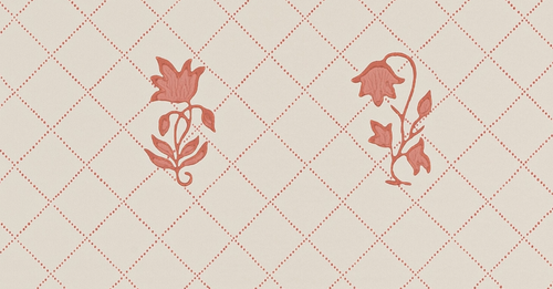 Berkley Red Wallcovering Colefax and Fowler
