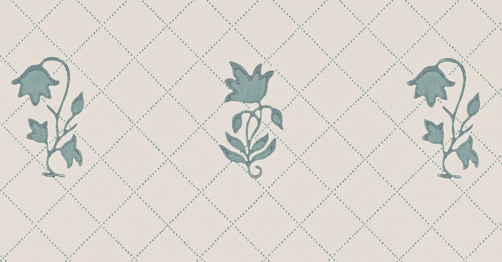 Berkley Teal Wallcovering Colefax and Fowler