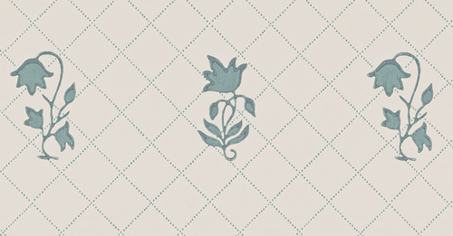 Berkley Teal Wallcovering Colefax and Fowler