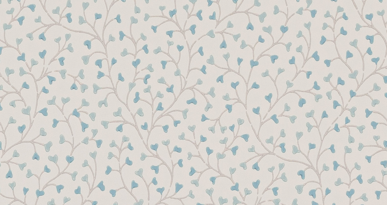 Cress Blue Wallcovering Colefax and Fowler
