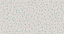 Load image into Gallery viewer, Cress Blue Wallcovering
