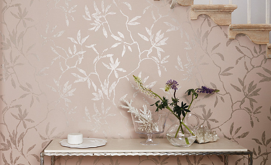 Sefina Wallcovering Wild Rose Romo