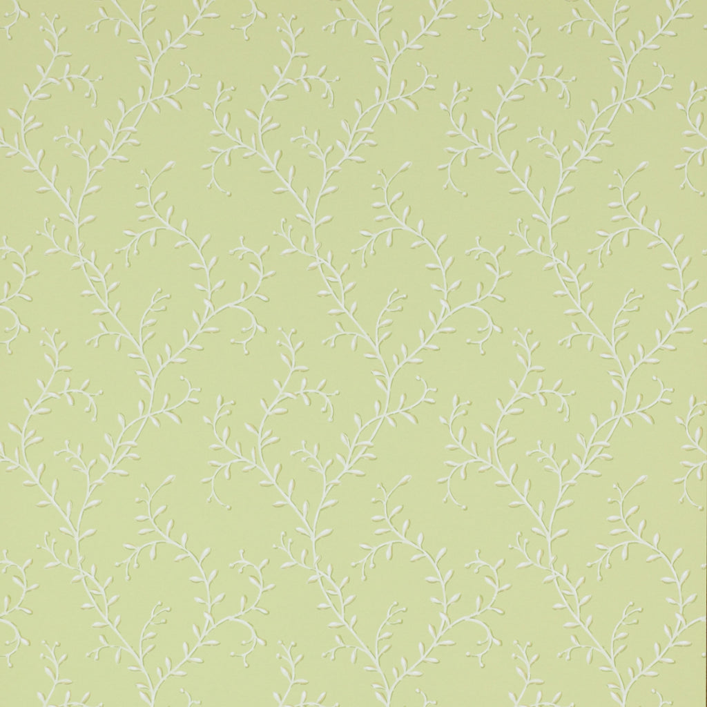 Leafberry Green Wallcovering Colefax and Fowler