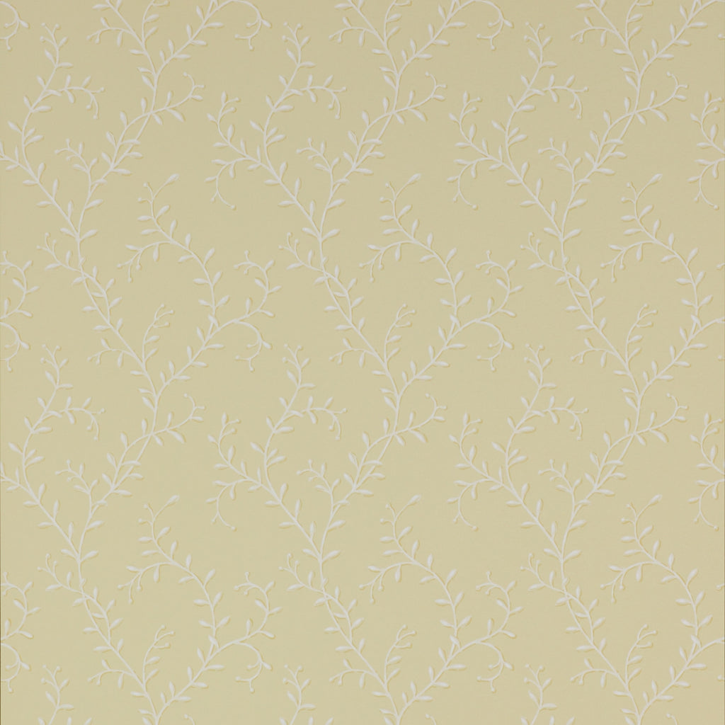 Leafberry Yellow Wallcovering Colefax and Fowler