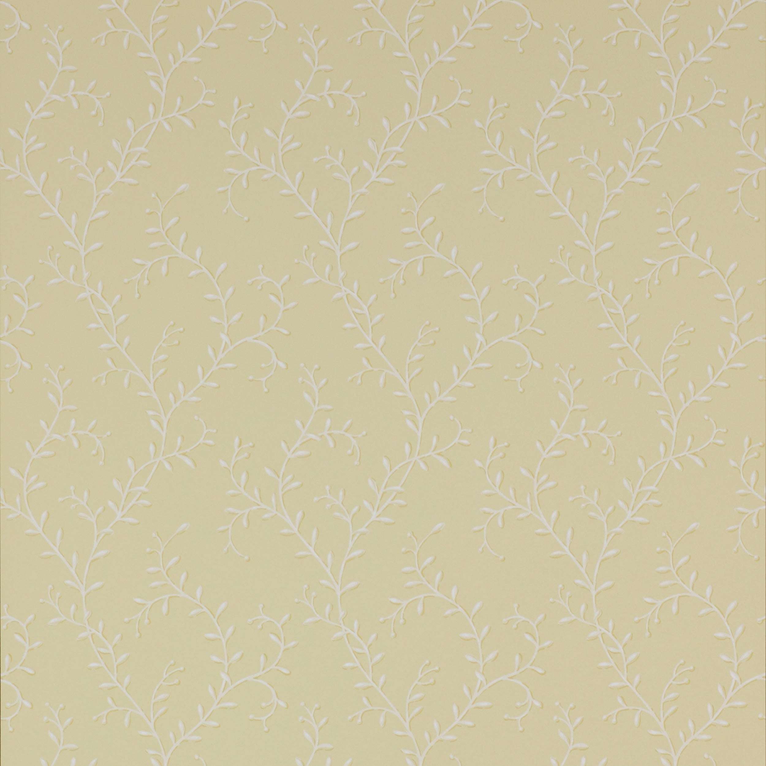 Leafberry Yellow Wallcovering Colefax and Fowler