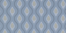 Load image into Gallery viewer, Verity Navy Wallcovering Colefax and Fowler
